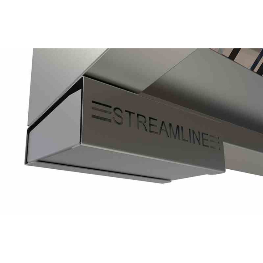 Commercial Kitchen Extractor Fan Hood 2400mm Kit 