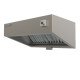 Commercial Kitchen Canopy Hood with Built-in Fan and Controller - Easy Installation Full Kit