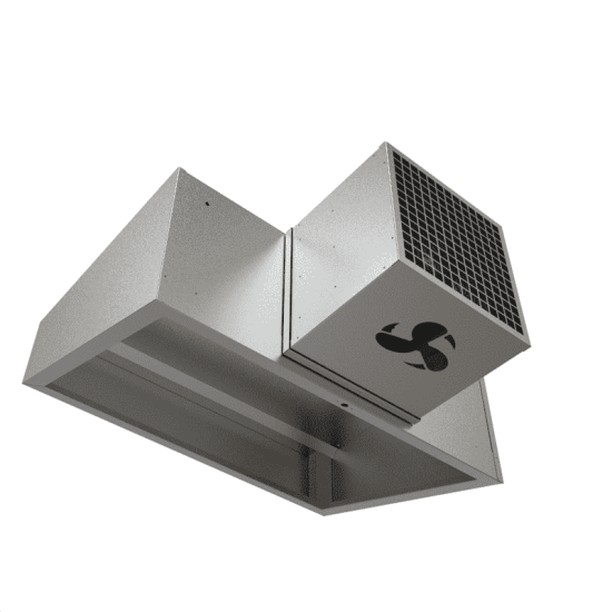 Commercial Kitchen Extraction Wall Canopy Kit 1200mm with Fan Box